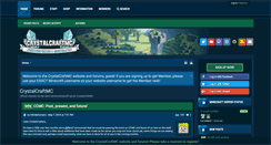 Desktop Screenshot of crystalcraftmc.com